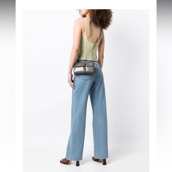 BY FAR BABY BILLY CEMENT CROCO AND SEMI PATENT LEATHER - Picture 2 of 6